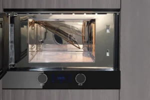 PREMIUM Einbau Mikrowelle und Grill